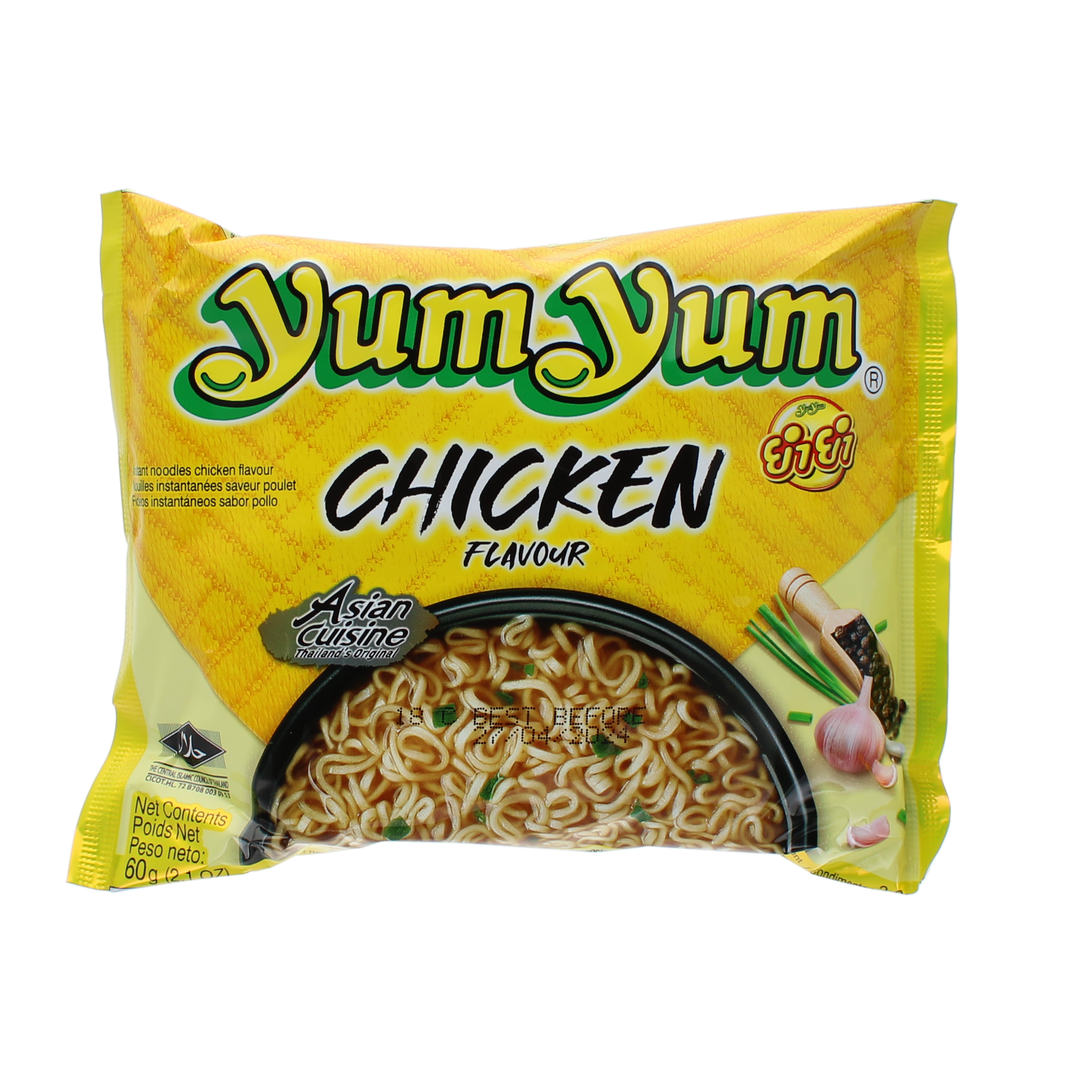 2018-02 - 105090- Prepa. alimentaire a base de blé tendre instantanee saveur poulet YUM YUM 60g_01