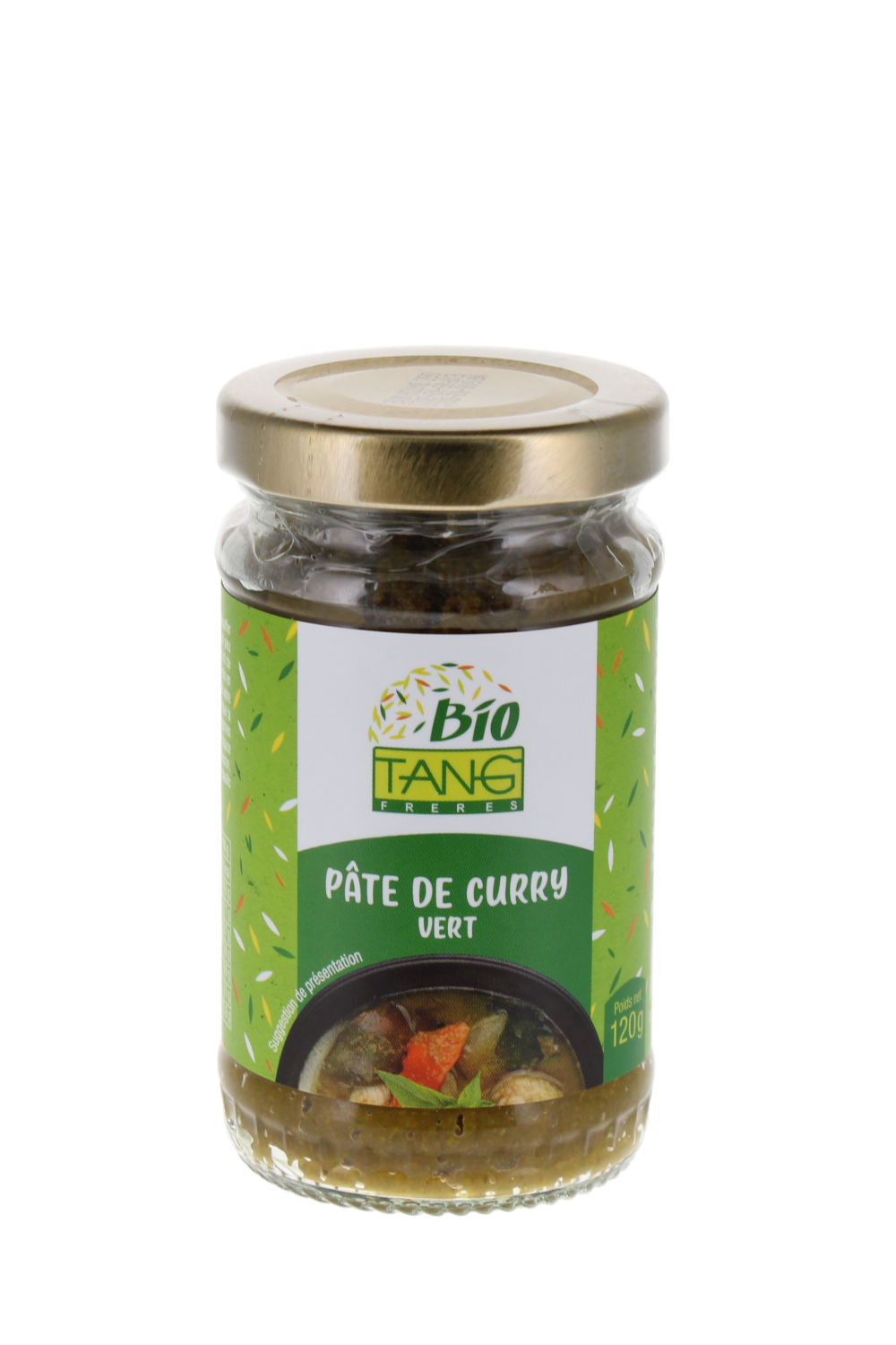 Pâte de curry jaune - Bio