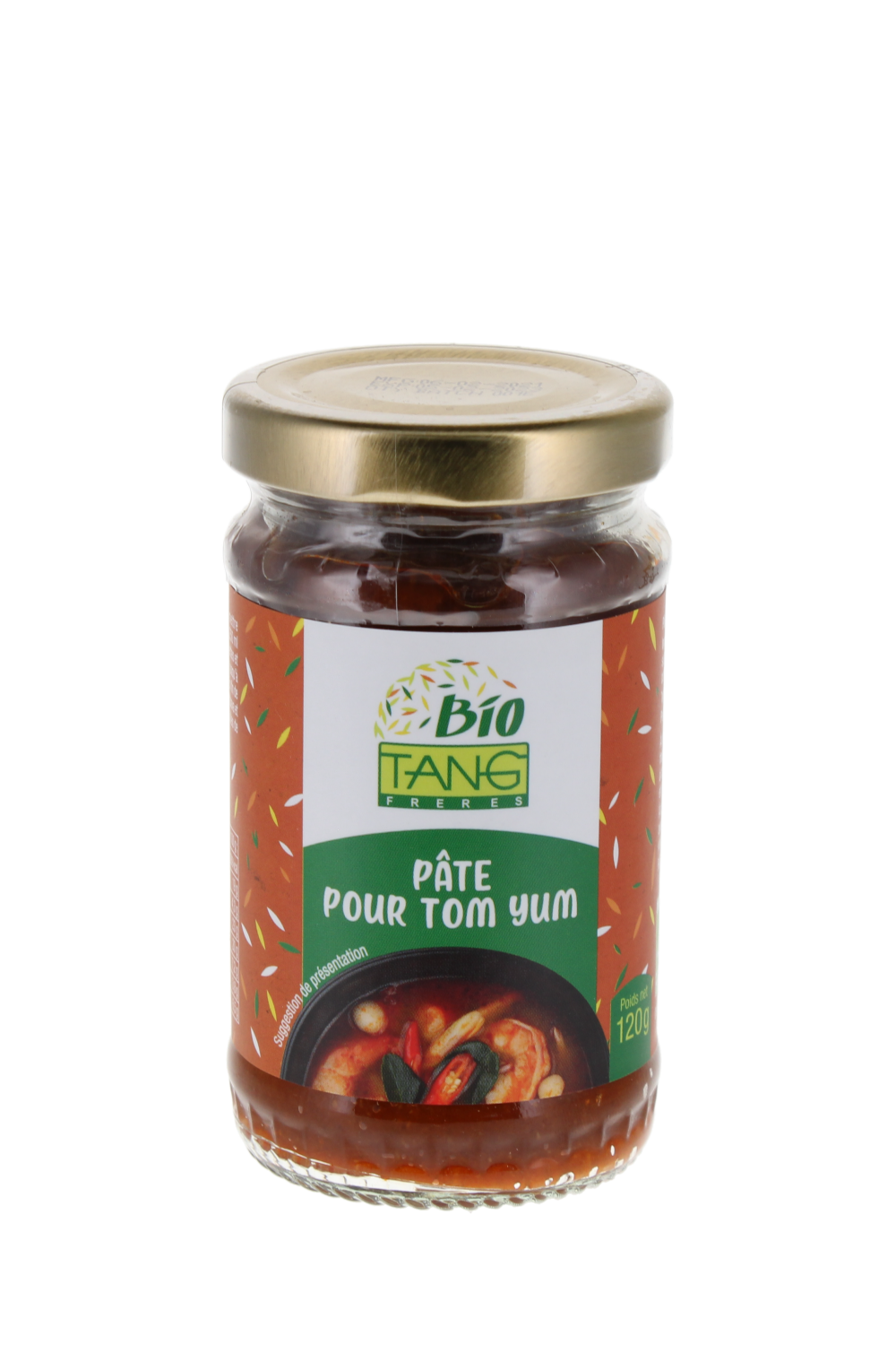 Pâte de curry rouge bio 120g