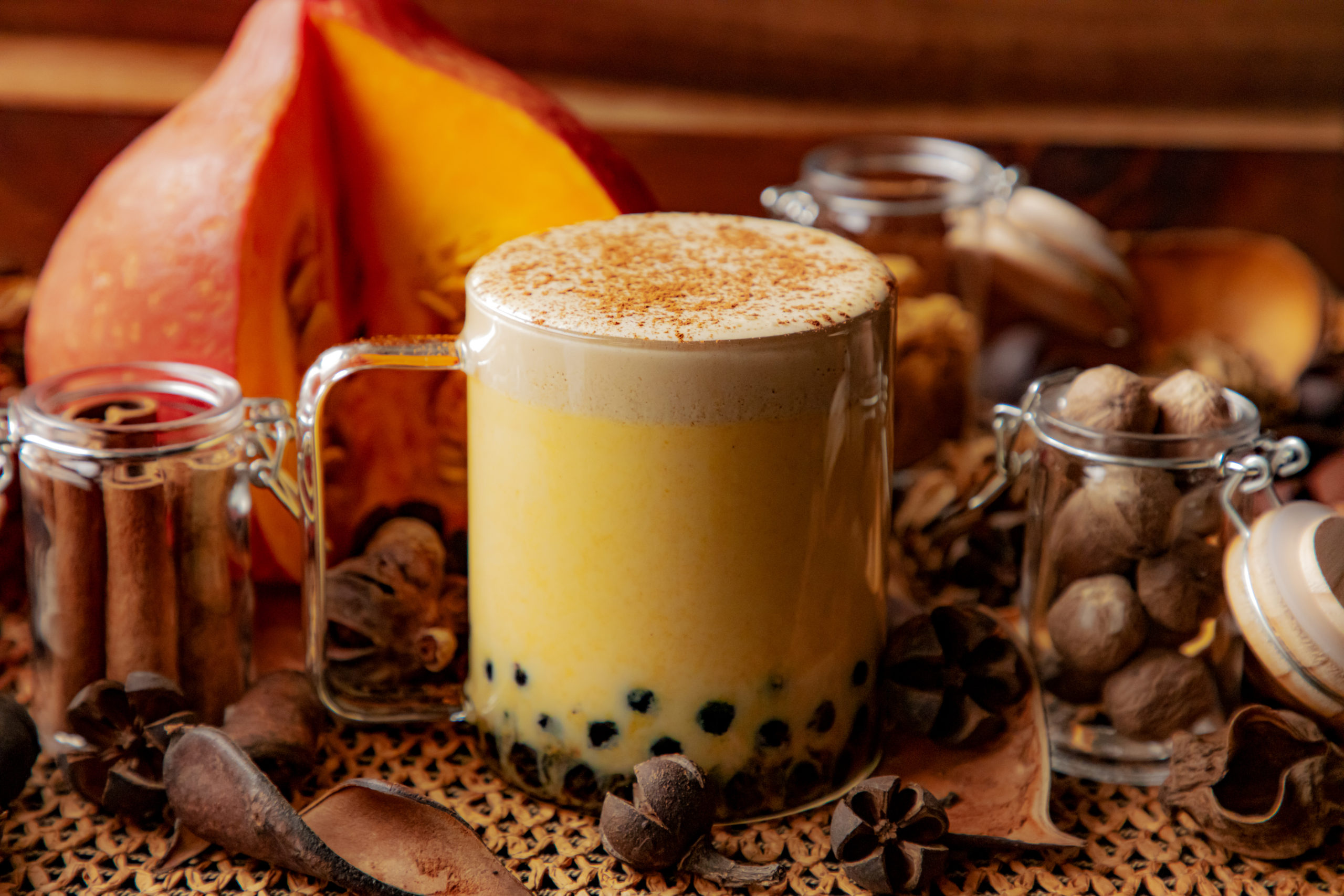 Recette de Bubble tea Pumkin Spice Latte