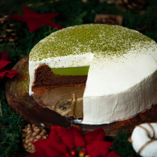 2023-12 - Matcha Chocolate cake 9