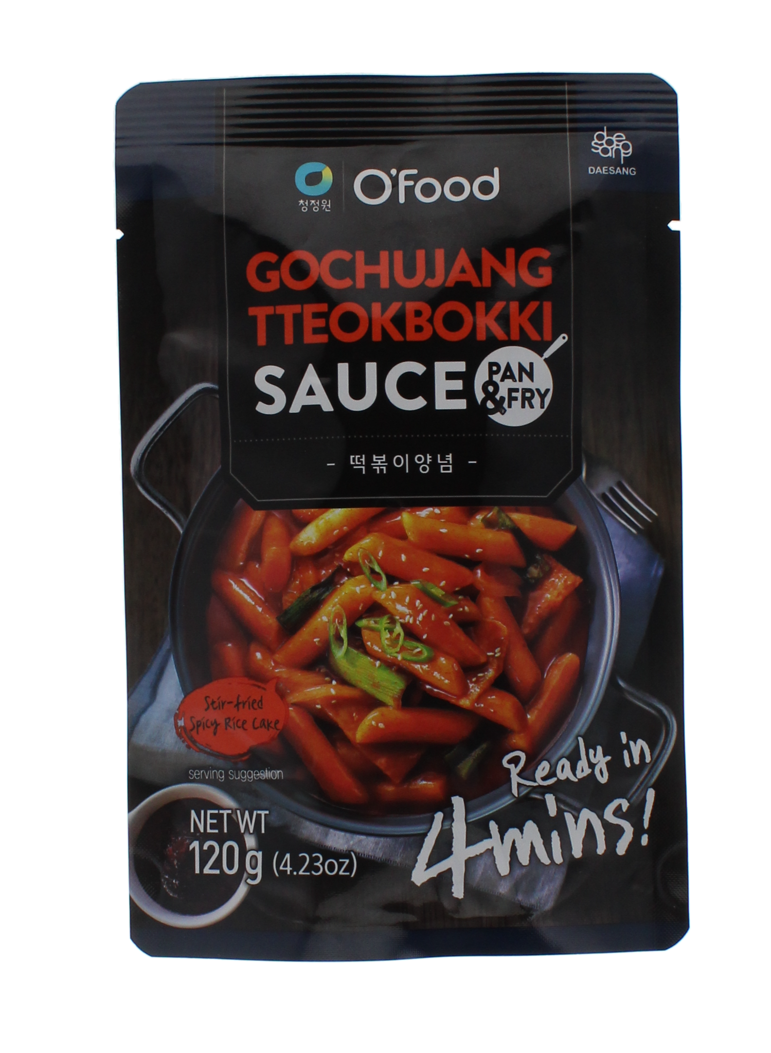 2025-03 - 124273 Sauce pimentée pour gâteaux de riz tteokbokki Gochujang 120g face