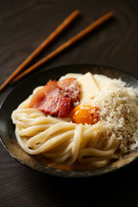 2025-03 - Recette asiatique Udon Carbonara -2