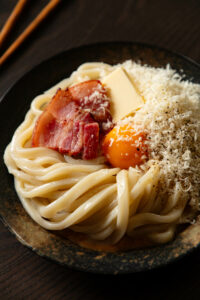 2025-03 - Recette asiatique Udon Carbonara -3