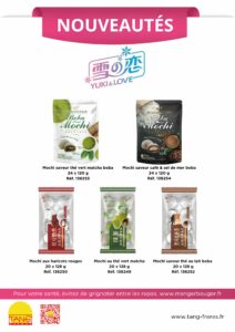 Nouveautés mochi japonais Yuki&Love