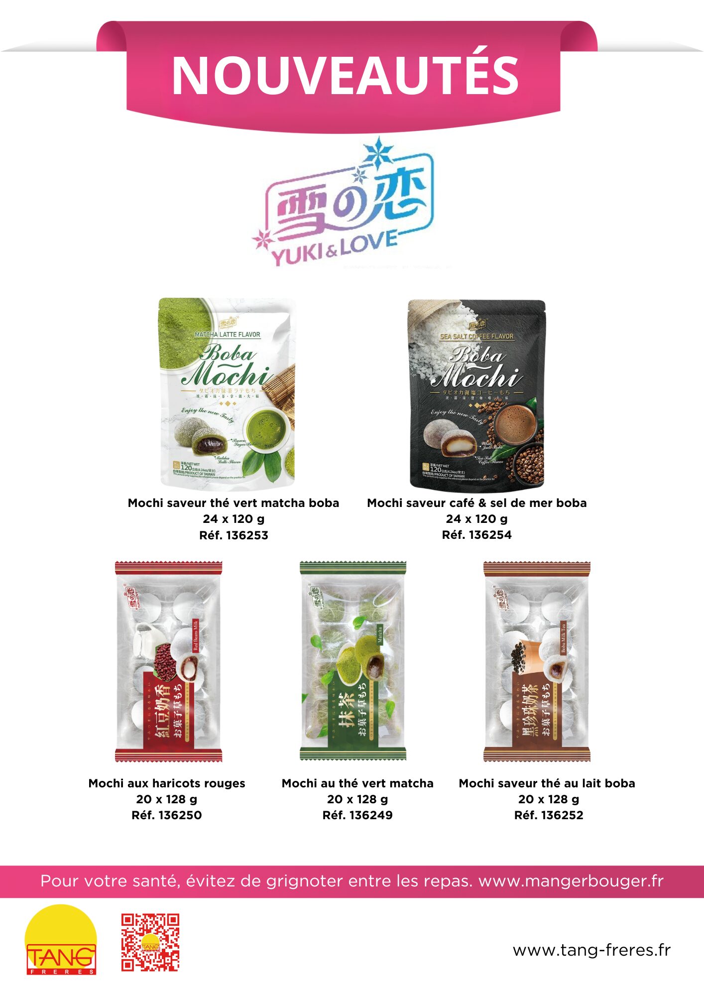  Nouveautés mochis Yuki&Love
