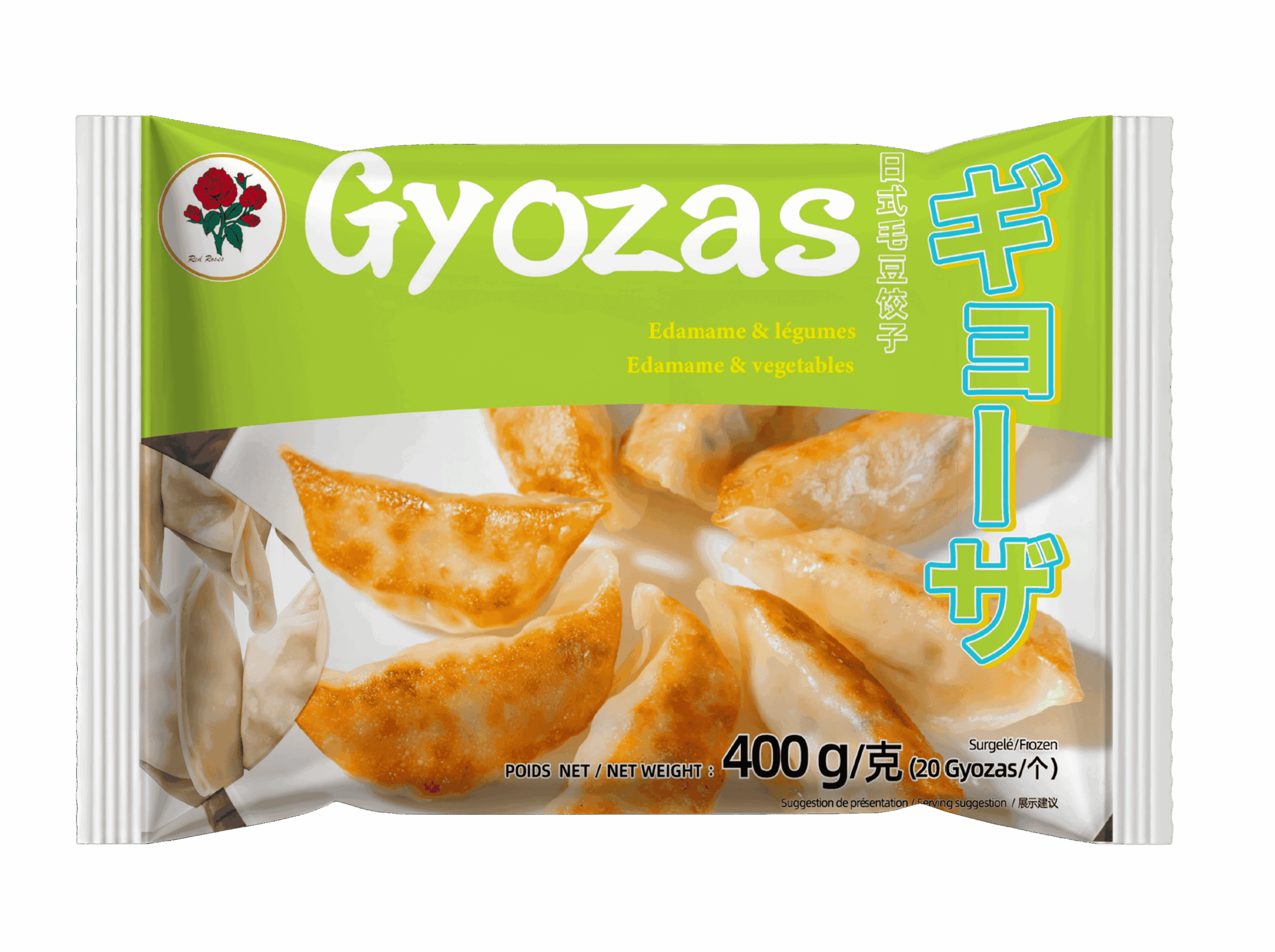 2026-10 - 112958 RAVIOLIS AU PORC ET AUX LEGUMES A LA JAPONAISE SURGELES 400G