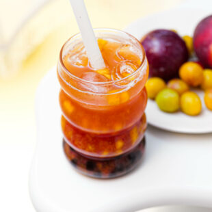 2025-08 - Bubbletea à la pêche, prune rouge et mirabelles-8
