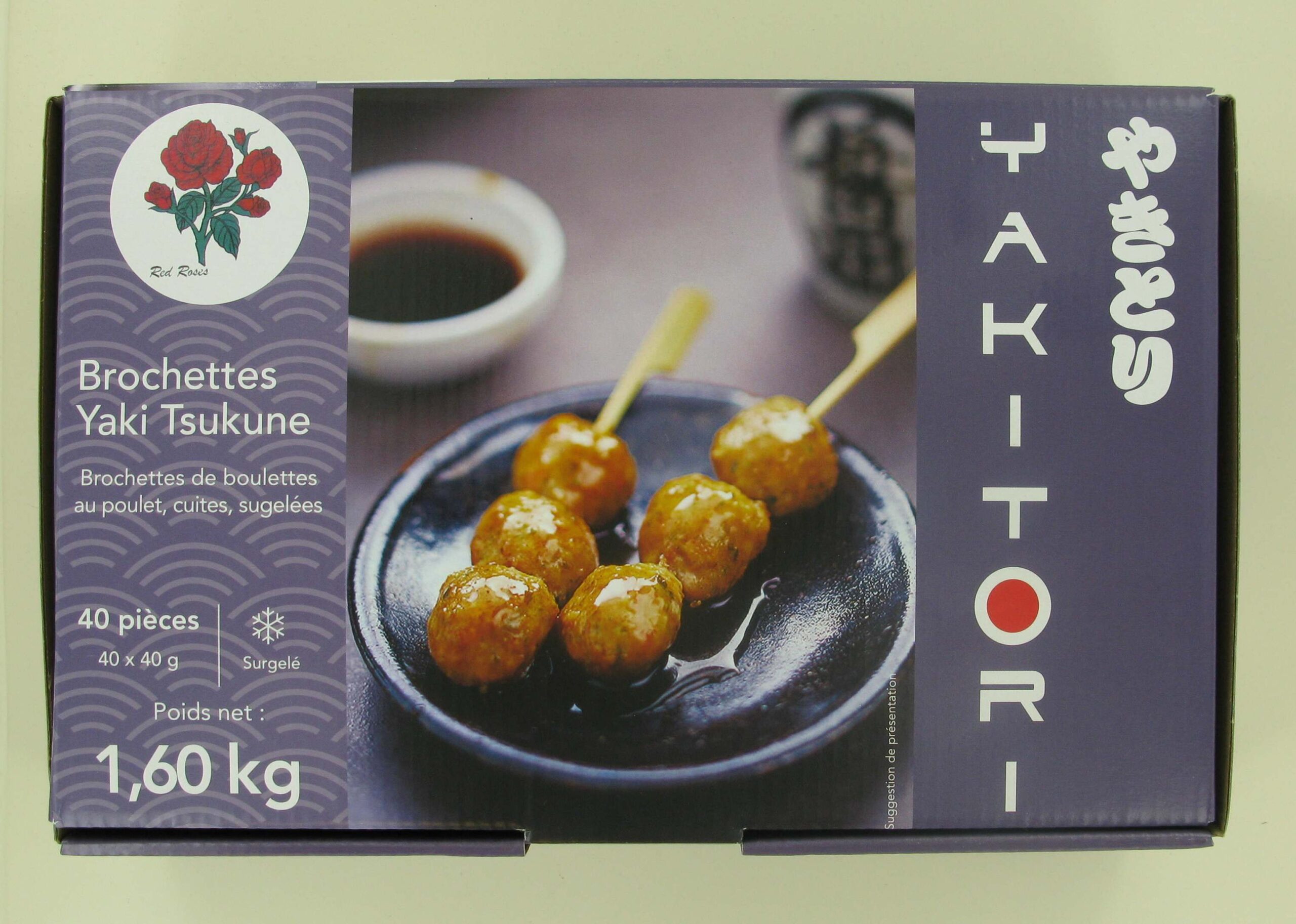 2026-10 - 11138400 RED ROSE brochette Tsukune 1.6 kg 01