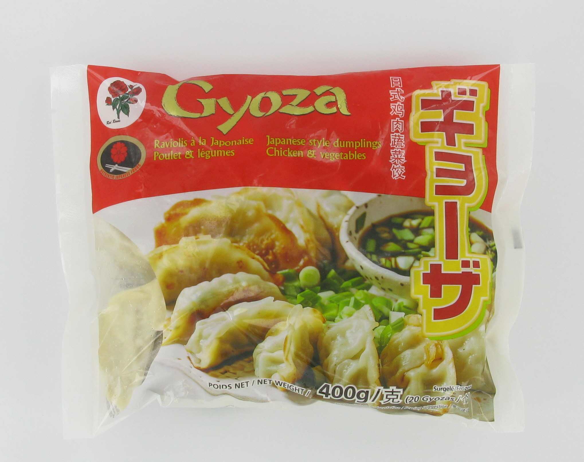 2026-10 - 112958 RAVIOLIS AU PORC ET AUX LEGUMES A LA JAPONAISE SURGELES 400G