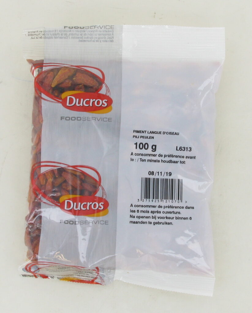 2026-10 - OLD_130082 – PIMENT LANGUE D’OISEAU 100G