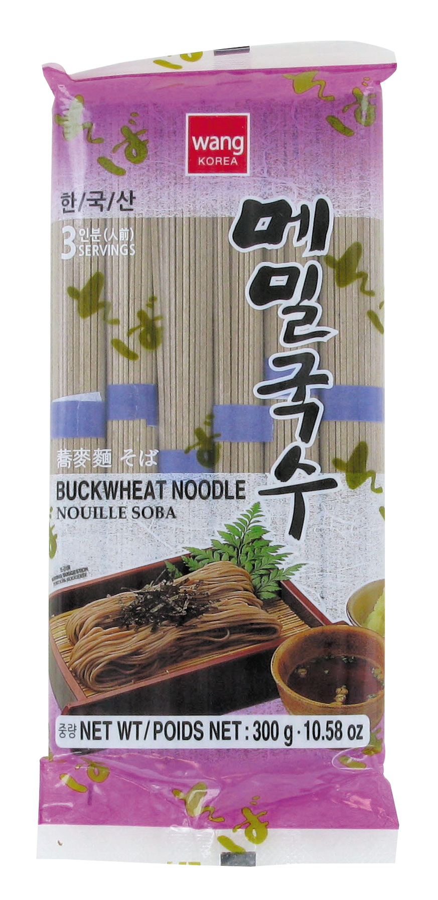 Nouilles Soba (sarrasin) (日式荞麦面条) WANG - Épicerie sucrée et salée,  Galettes, Pâtes, Vermicelles - Tang Frères