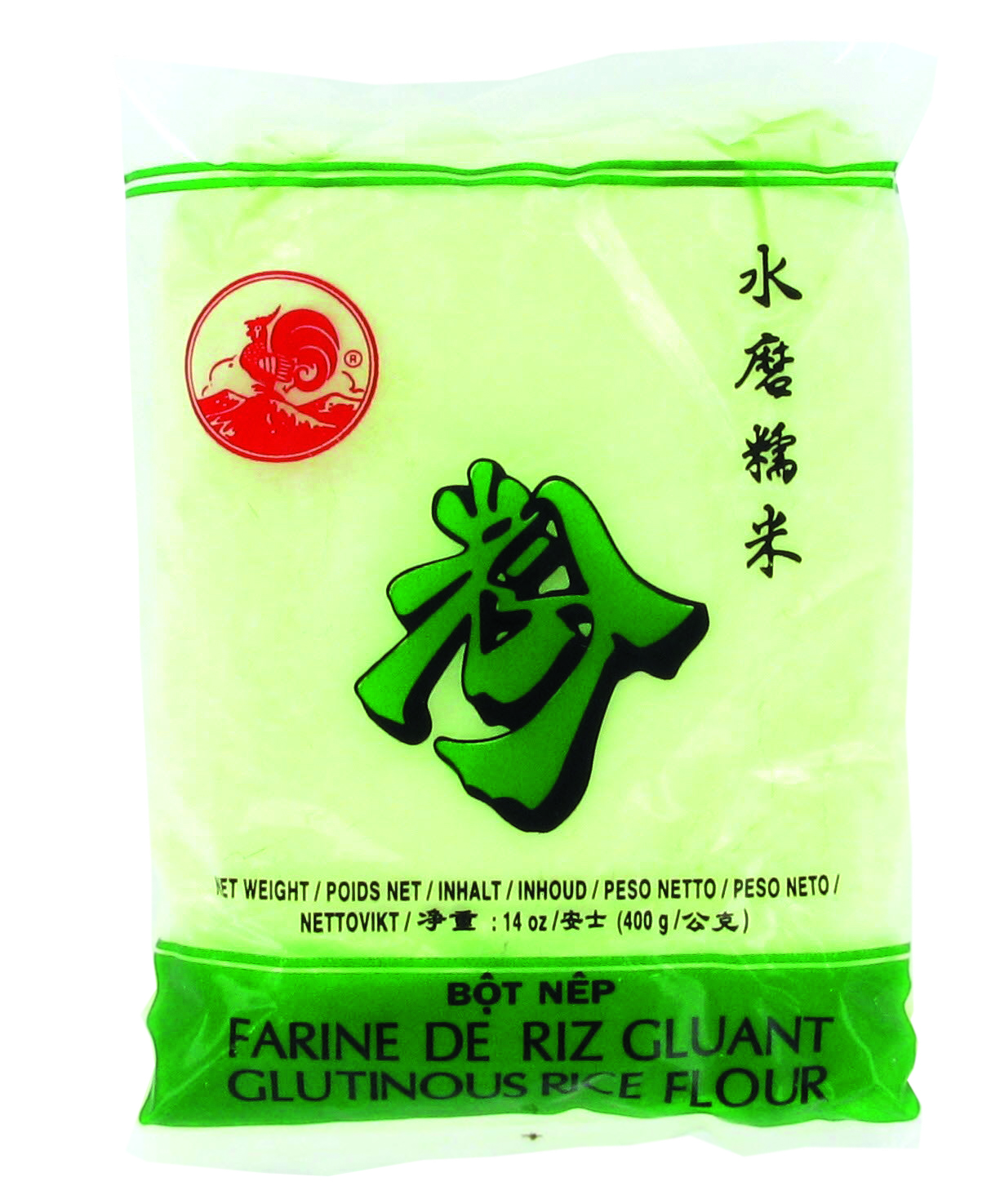 Farine de Riz Gluant au Pandan - Cock Brand - 400 g