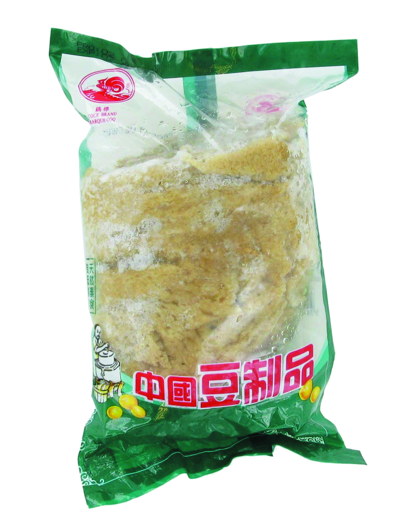 Gluten de blé (烤麸) COCK - Surgelés, Dérivés de riz, blé et soja - Tang  Frères