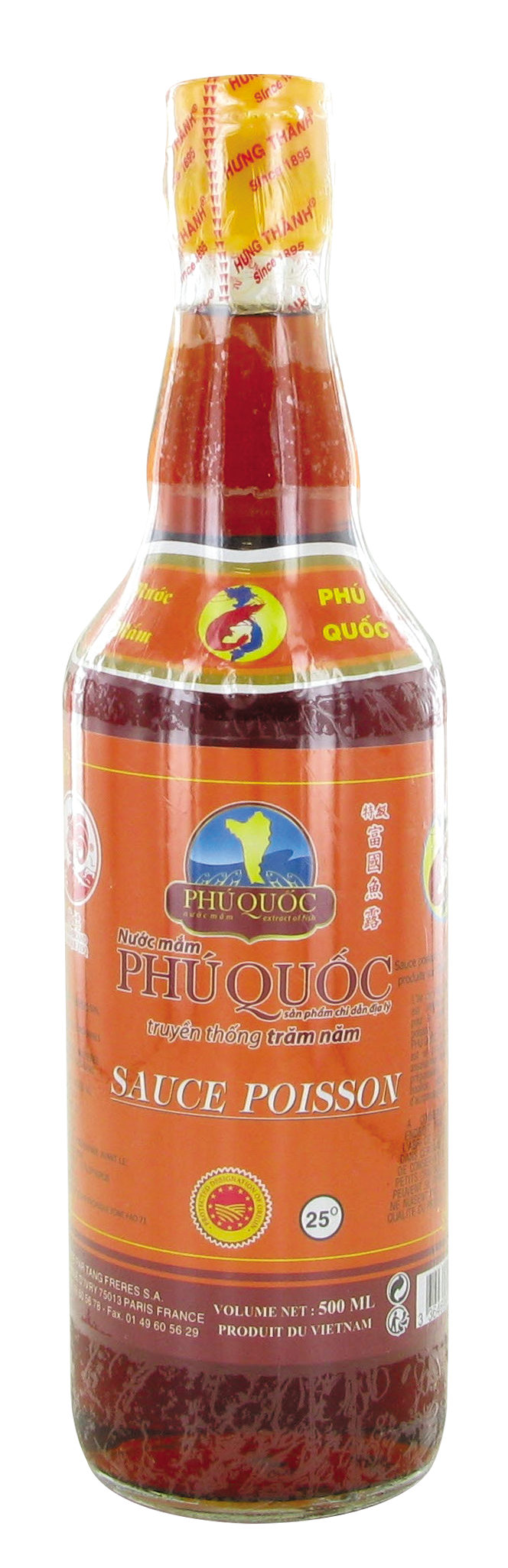 Sauce poisson 25° Phú Quốc (25°富国鱼水) COCK - Épicerie sucrée