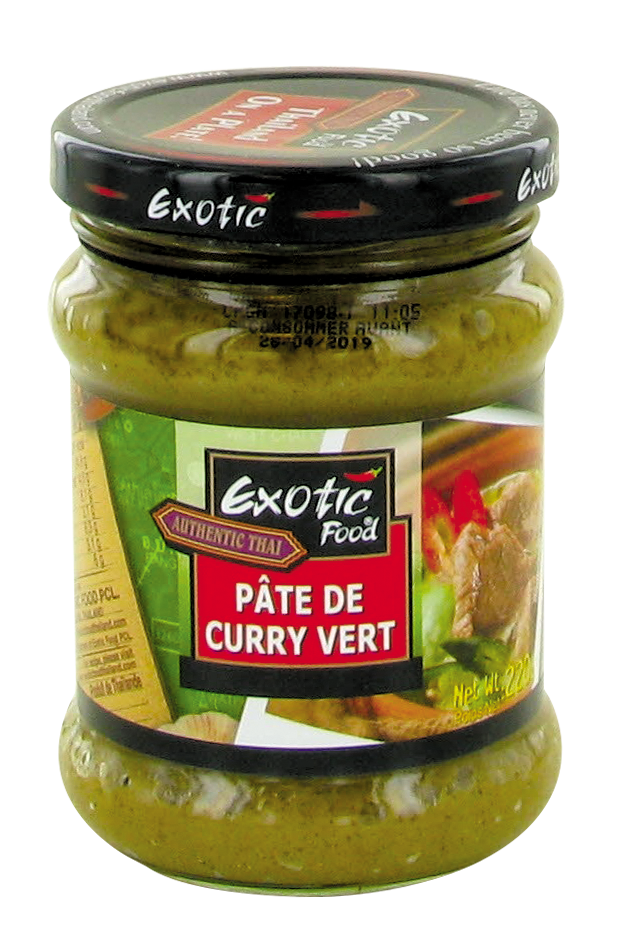 PÂTE DE CURRY VERT