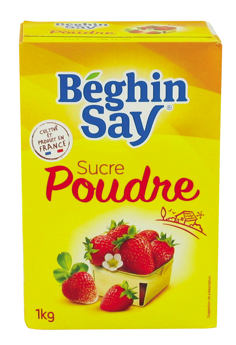 Sucre en poudre (bec verseur) (白糖) BEGHIN SAY - Épicerie sucrée