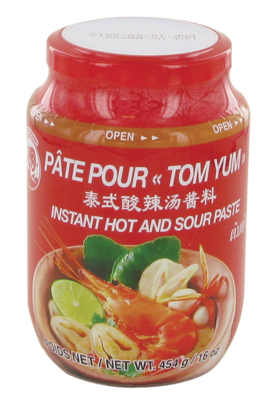 Pâte de curry rouge (红敬酱) COCK - Épicerie sucrée et salée, Sauces - Tang  Frères