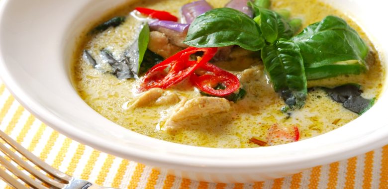 Soupe De Poulet Au Lait De Coco Tom Kha Kai Thailande